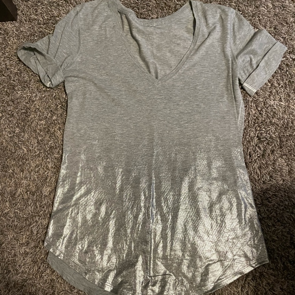 Lululemon Love V-Neck T-Shirt ombré shimmer